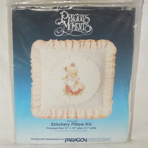 Precious Moments Stitchery Pillow Kit